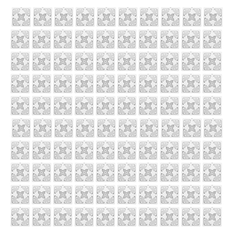 100pcs UHF RFID Labels 860‑960MHz Electronic Indentification Tag for Warehouse