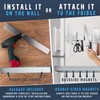 17" Premium Magnetic Knife Holder for Refrigerator (Double-Sided Heavy-Duty Magnets)