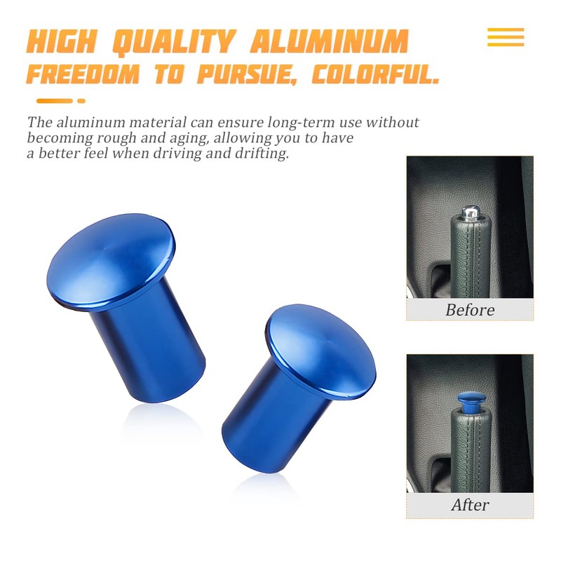 AICEL Turn Knob Drift Button, 2 Pcs E-Brake Handle Handbrake