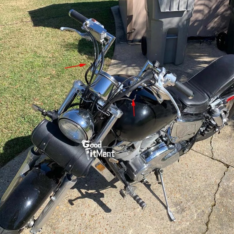 GOODFITMENT For Harley Sportster XL 883 1200 1" Chrome Motorcycle