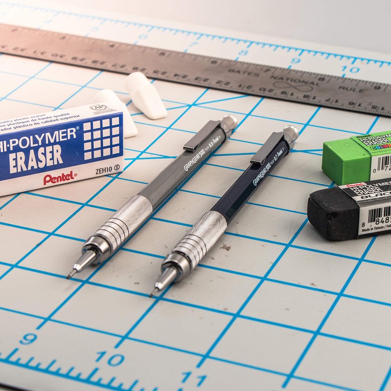 Pentel Drafting Kit with Graph Gear 500 Automatic Drafting Pencil,