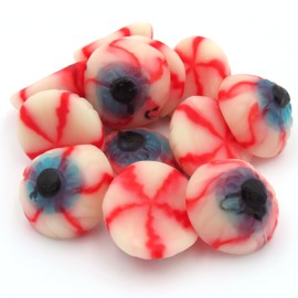 Beulah's Gummy Eyeballs, 2 Pound Package, 100 Pieces of Candy