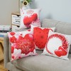 Valentines Day Pillow Covers 18x18, Valentine Pillow Covers 18x18 Set