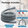 TTFLEX Universal Washing Machine Drain Hose, Washer Drain Hose Extension