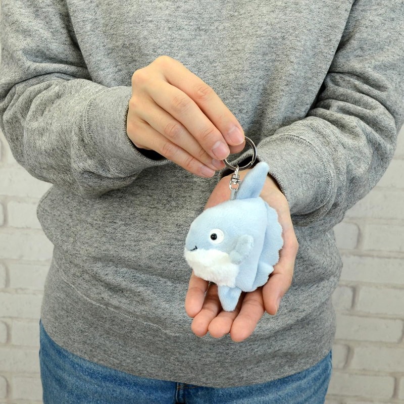 Niki Keychain, Sunfish, 3.9 inches (10 cm), Kids, Gray, W2.8
