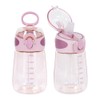 Peakloong 400Ml Water Bottle with Straw Drinking Bottle for Toddlers
