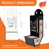 2Pack Chicken Grit and Oyster Shell Feeder, Poultry Feeder with