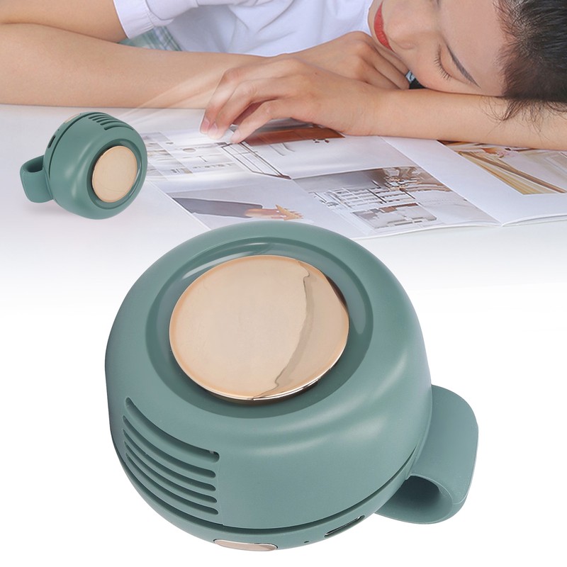 MF019 USB Rechargeable Portable Fan Silent Small Whirlwind Fan for