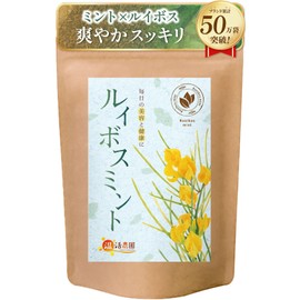 Warm Farm Rooibos Mint Tea Bag, 0.07 oz (2 g) x 30 Packets, Rooibos Tea Mint Tea, Tea Leaves, Blend