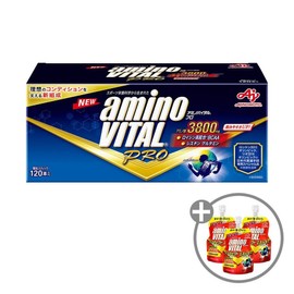 Amino Vital Pro 3800 120 packets BCAA domestic product + Amino Vital 5000 3 packets free, 1 piece / 아미노바이탈 프로 3800 120포 BCAA 국내정품 + 아미노바이탈 5000 3포 증정, 1개