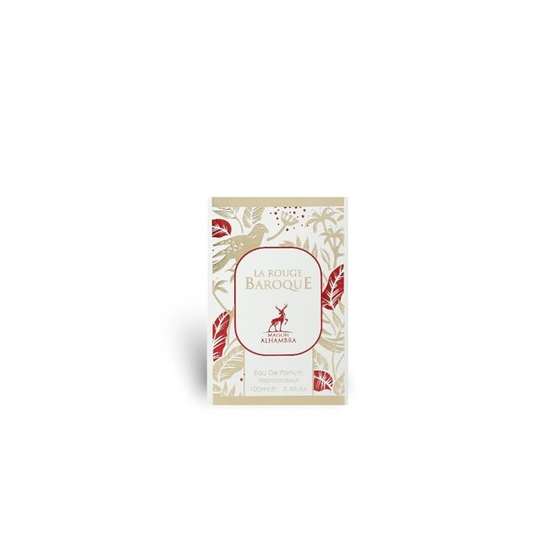 Maison Alhambra La Rouge Baroque – Floral, Woody, Amber, Musky