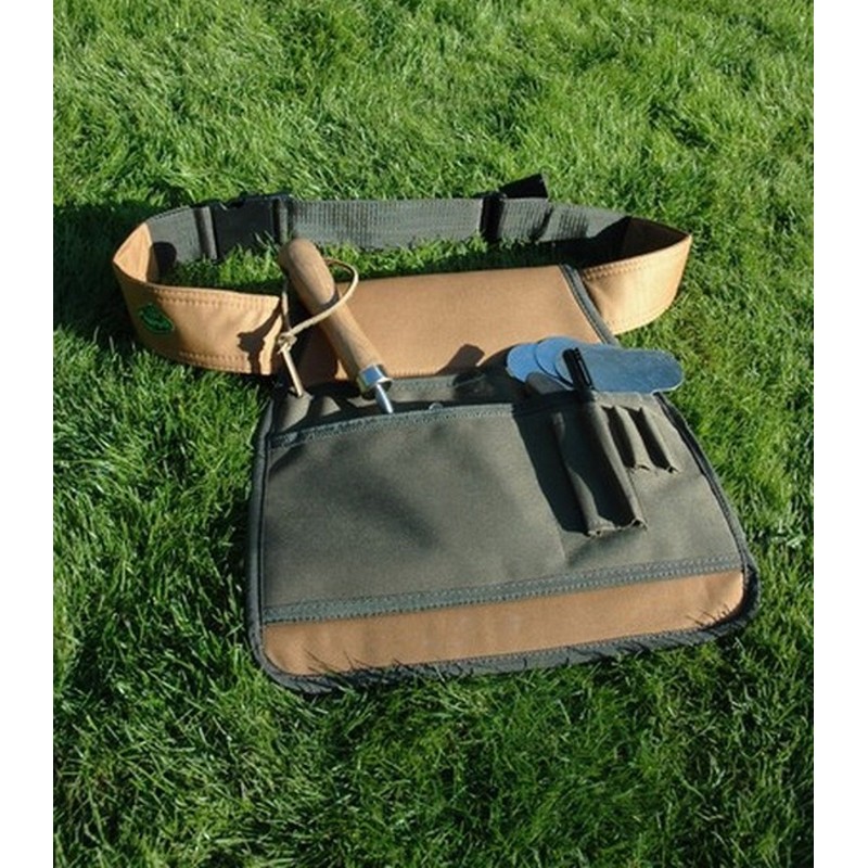 Durable Outdoor Gardening Adjustable Tool Belt Apron with PVC Lining