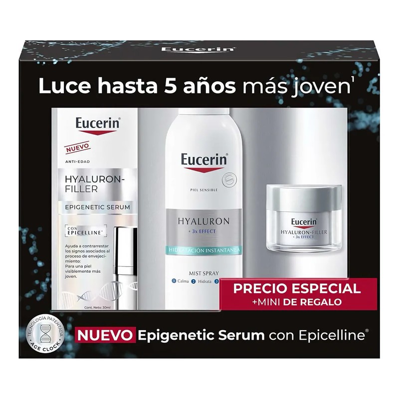Pack Anti-Edad Eucerin | Epigenetic Serum 30ml + Mist Spray