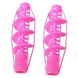 Vaguelly 2pcs Flexible Curling Perm Rods for Women Portable Hair Rollers for Hair Easy DIY Curls and Spirals Effortlessly