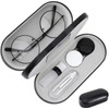 Estuche para Gafas de Doble Capa, Estuche para Gafas Portátil
