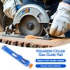DMJJSD Circular Saw Guide Rail, Adjustable Cutting Machine Base Guide,