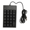 Wired Number Pad 23 Keys 5.9ft Cable USB Plug and