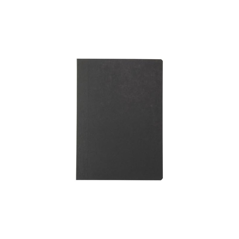 Muji NAA35A8S Premium Paper Flat Notebook Black A6 Horizontal Ruled