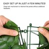 DearHouse Artificial Ivy Privacy Fence, 157.5x39in Artificial Hedges Fence and