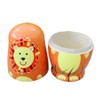 Oostifun 5pcs Cartoon Cute Handmade Russian Nesting Doll Playsets Wooden