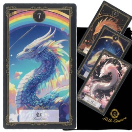 Ryu Zine Card Premium Oracle Card with Japanese Instruction Paper, Ryujin, Tarot Card, Divination Telling
