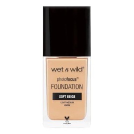 Wet N Wild Photo Focus Foundation, Soft Beige, 1 Ounce