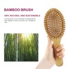 MRD MRD Hair brush, Natural Bamboo Paddle Detangling Hairbrush, Massage