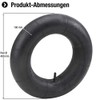 Meister 0810200 Wheelbarrow Inner Tube 400 mm Black