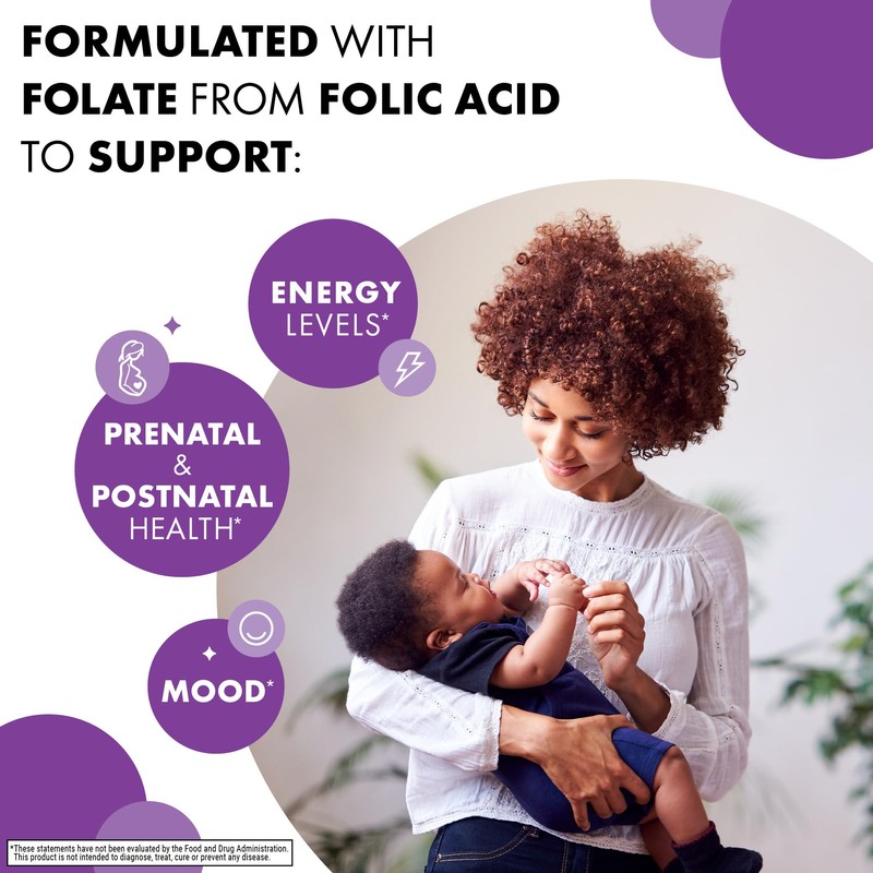 Bluebonnet Nutrition Folic Acid 400 mcg, Prenatal & Postnatal Health*,