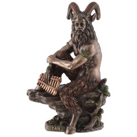 VOGLER Joh. Vogler GmbH Pan Pipe Bronze Plated Greek God of the Forest