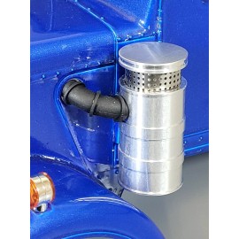 Tamiya Aluminum Pair Air Cleaner Tank Intake Hose Tamiya RC Toy 1/14 King Grand Hauler