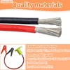 Jumper Cables Adapter Compatible with Ryobi 18V Battery, 2FT 12AWG