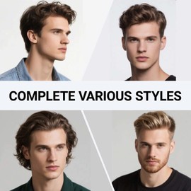 Hair Styling Powder for Men – 2PCS Texture Powder Natural Look Matte Texture with Long-Lasting Hold. Oil-Free, No Greasy Residue, Easy to Apply. Effortless Volume and Definition