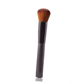 Healeved 1piece Concave Face Liquid Foundation Brush Black Makeup Tool for Women Girls Lightweight Portable for Sensitive Skin Application for Daily Makeup Use