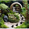 Pcxino 400pcs Mini Resin Duck Bulk Tiny Duck Figures for