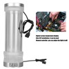 Water Cooling Tank Transparency 210mm Cylinder Temperature Display Reservoir Water