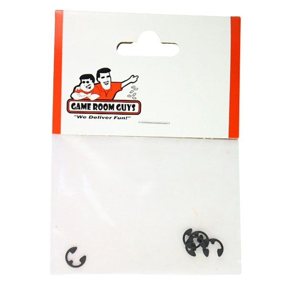 Game Room Guys Pinball and Arcade Machines E-Ring -3/16"-Set of