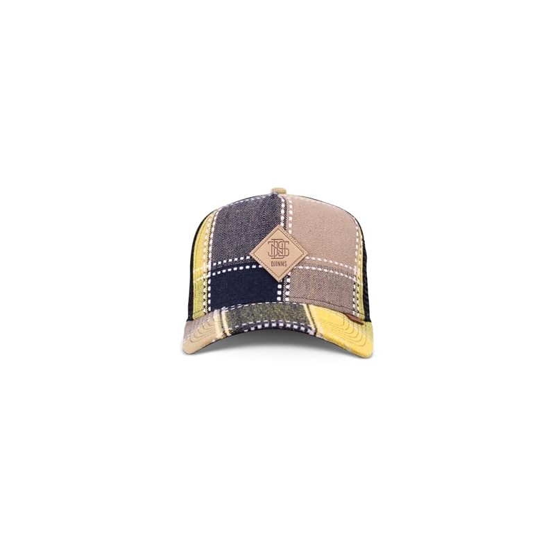 Djinns - EmboCheck Trucker Cap Mesh Cap Hat Cap Hat