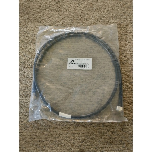 Unbranded RF Patch Cable Wireless Solutions LMR400 N-male to TNC-male