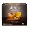Bigelow Organic Steep Lemon Ginger Tea (60 Count) (2 Pack)