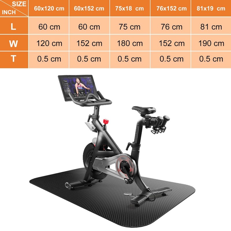 Treadmill mat,Walking pad mat,Stationary Bike mat,Gym mat,Exercise Equipment mat,Bike Trainer
