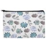 Cool Succulents and Cactus Makeup Cosmetic Bag Organizer Pouch
