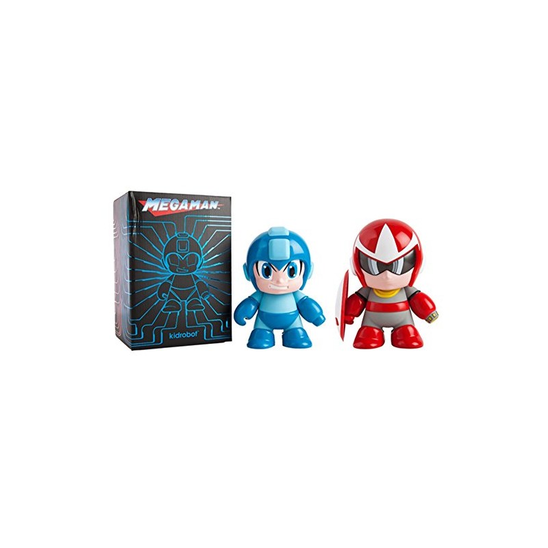 Kidrobot Vinyl Mega Man Proto Man Medium Figure 7 Inches