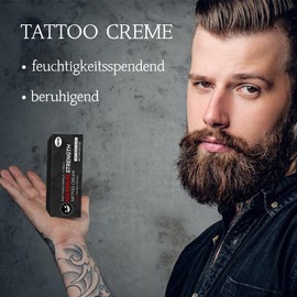 Tattoo Cream Fresh Tattoo Butter Tattoo Cream for Long Lasting Results, Moisturises and Soothes the Skin, Nourishes Dry Skin, Pack of 2 40 g