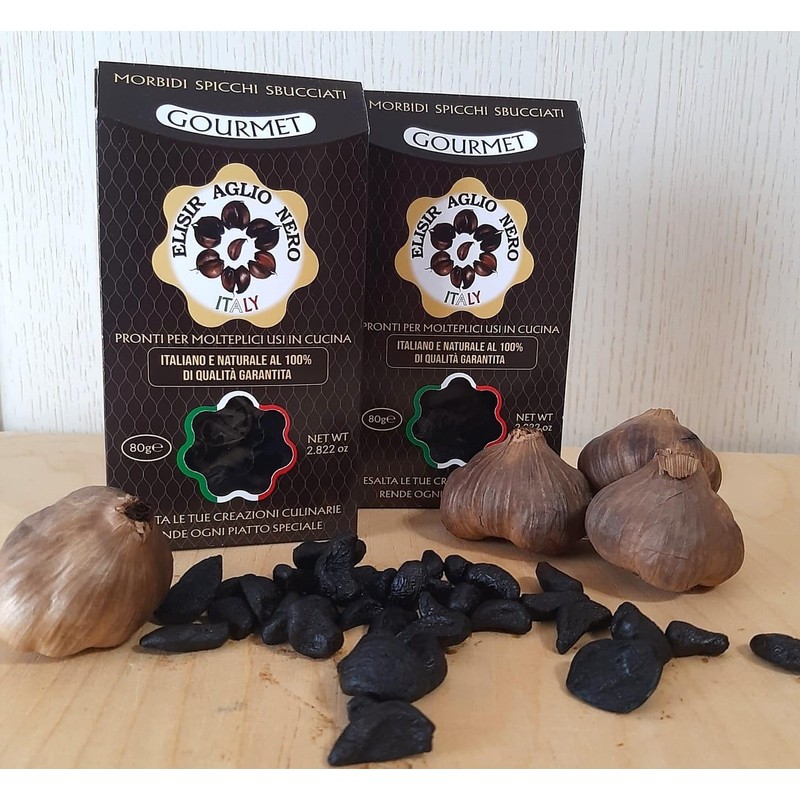 Black garlic Elixir Black Garlic Italy artisan quality made according