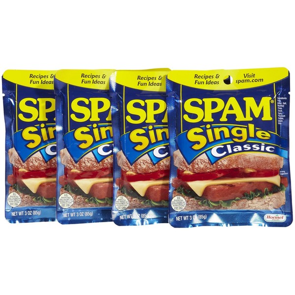 Spam Single Classic - 2.5 Ounce (4 Pack)