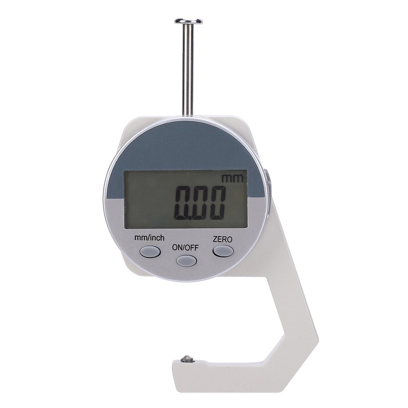 Digital Thickness Gauge Electronic 0‑25.4mm 0.01mm LCD Display Thickness Meter