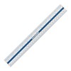 10 Pack Rok Hardware Measuring Plastic Flexi 12" Easy Read