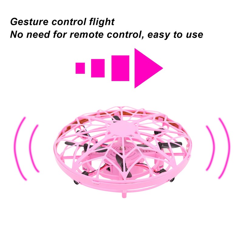 UFO Mini Hand Drone Motion Sensor Flying Ball Toys Drone