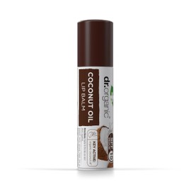 Dr Organic, Organic Coconut Oil Lipbalm, Natural, Vegetarian, Cruelty Free, Paraben & SLS Free, 5.7ml